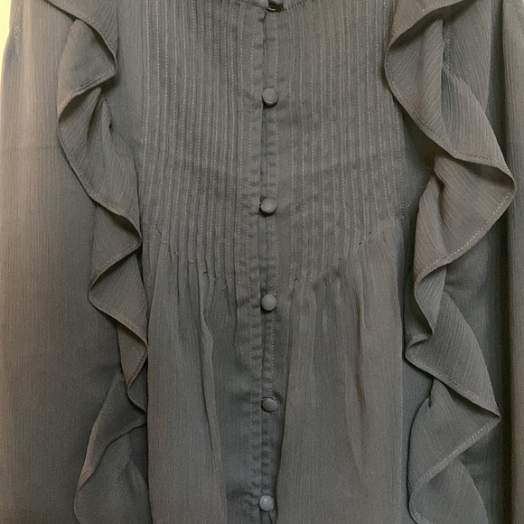 NWT Express Navy Blue Top - Picture 3 of 5